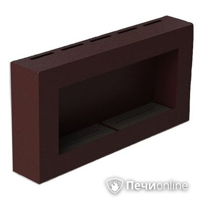 Биокамин ЭкоЛайф Window Fat II black burgundy в Пензе